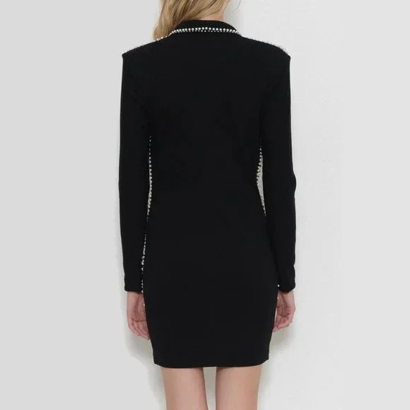 Pearl Tuxedo Dress - Picture 2 of 2